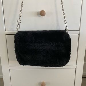 fluffy topshop bag